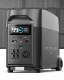 EcoFlow DELTA Pro Portable Power Station – 3600Wh High-Capacity LFP Home Battery with 3600W AC Output, 1.8-Hour X-Stream Fast Charging, and Expandable 25kWh Ecosystem