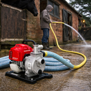 Honda WX10 1" Lightweight Portable Water Pump – 32 GPM Mini 4-Stroke Power for Home and Garden