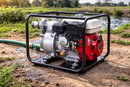 Honda WT20 2" Industrial Trash Pump – Heavy-Duty 185 GPM Flow with Easy-Access Clean-Out Port