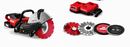Milwaukee MX FUEL™ 36" Walk-Behind Trowel & 14" Cut-Off Saw Combo Kit – Includes (3) REDLITHIUM™ FORGE™ HD12.0 Batteries and MX FUEL™ Super Charger