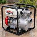 Honda WT30 3" Industrial Trash Pump – High-Volume 317 GPM Force with 1-1/16" Solids Handling