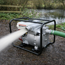 Honda WT20 2" Industrial Trash Pump – Heavy-Duty 185 GPM Flow with Easy-Access Clean-Out Port