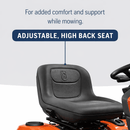 Husqvarna YTH1942 Riding Tractor – 19 HP Engine with 42" Precision Cut Deck and Hydrostatic Control
