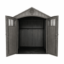 Lifetime 8' x 7.5' Heavy-Duty Dual-Entry Outdoor Storage Shed – High-Impact Weather Resistant Design