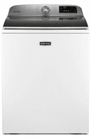 Maytag 5.3 cu. ft. Smart High-Efficiency Top-Load Washer with Extra Power Wash – White Finish