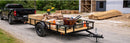 Premium 6' x 10' Open Utility Hauler – Treated Timber Decking & LED Lighting