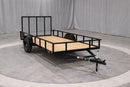 Premium 6' x 10' Open Utility Hauler – Treated Timber Decking & LED Lighting